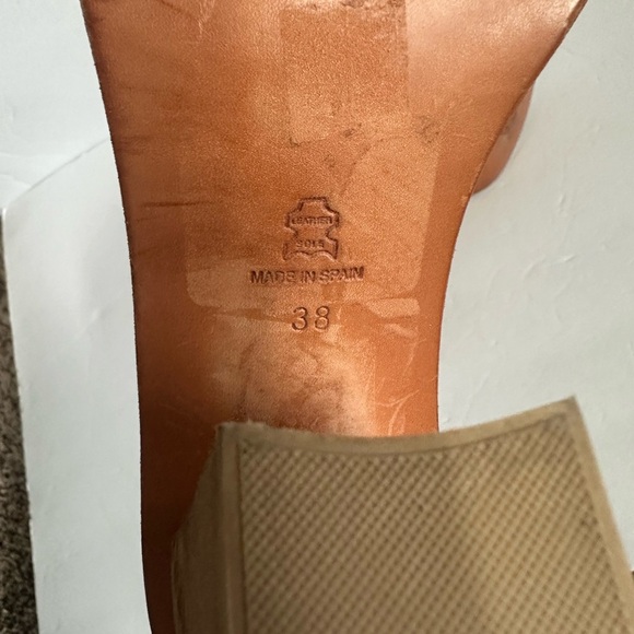 Free People Phoenix Heel Boot Bootie Open Toe Brown
Leather Neutral Size EUR 38 - Picture 14 of 14